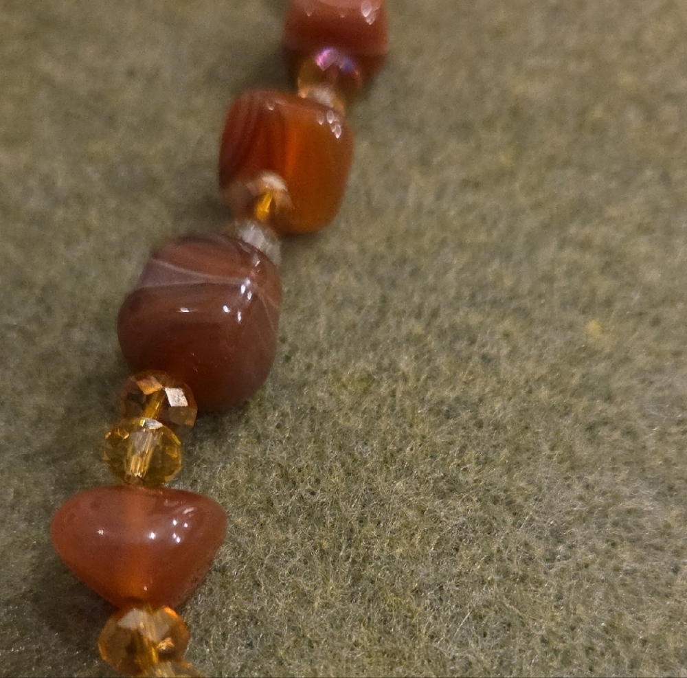 Handmade Stone Necklace - Picture 5 of 5